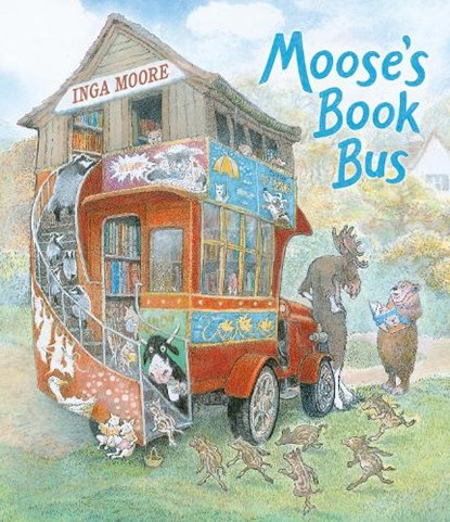 Moore, I: Moose's Book Bus, Inga Moore - Gebonden - 9781536217674