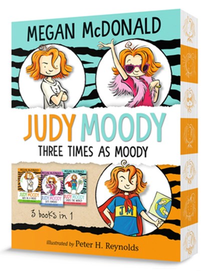 Judy Moody: Three Times as Moody: 3 Books in 1, Megan McDonald - Paperback - 9781536254389