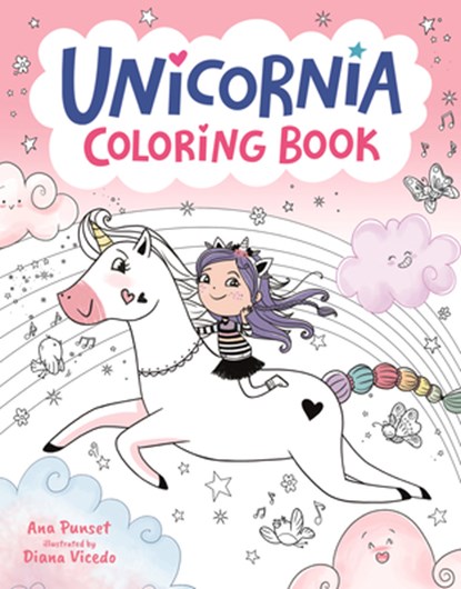 Unicornia Coloring Book, Ana Punset - Paperback - 9781536256215