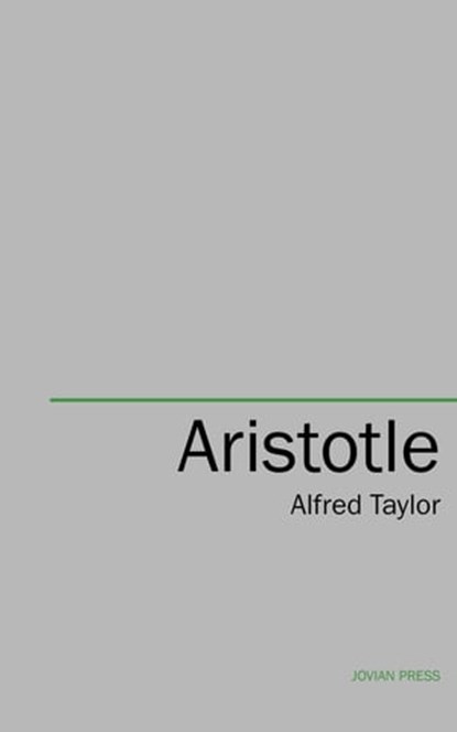 Aristotle, Alfred Taylor - Ebook - 9781537800035