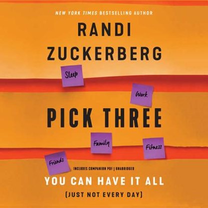Pick Three, ZUCKERBERG,  Randi - AVM - 9781538519530