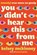 You Didn't Hear This from Me, Kelsey Mckinney - Gebonden - 9781538757406