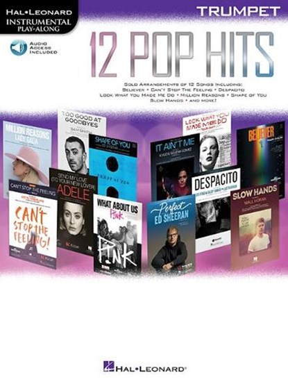 12 Pop Hits, niet bekend - Gebonden - 9781540020505