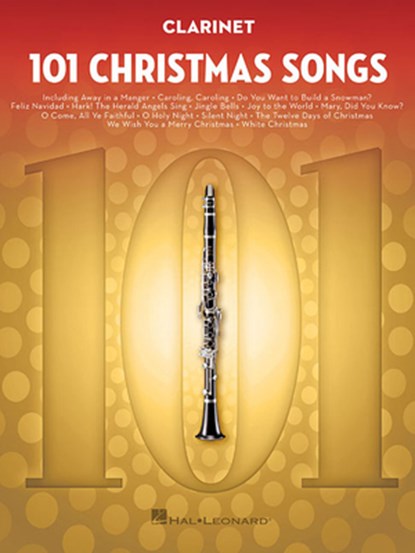 101 Christmas Songs, niet bekend - Paperback - 9781540030214