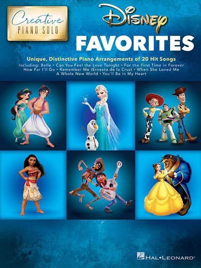 Disney Favorites - Creative Piano Solo, Hal Leonard Corp - Paperback - 9781540035295