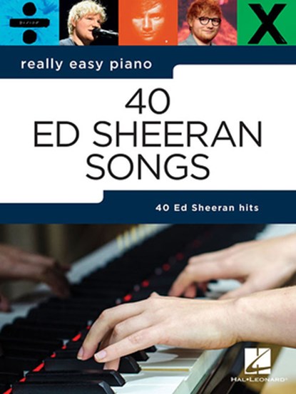 Really Easy Piano, Ed Sheeran - Paperback - 9781540042033