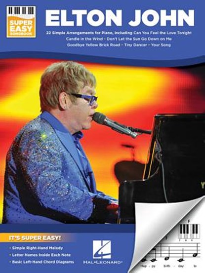 Elton John - Super Easy Songbook, Elton John - AVM - 9781540059468