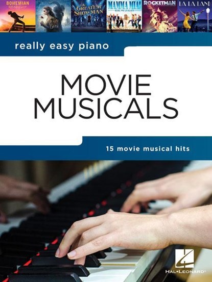 REALLY EASY PIANO MOVIE MUSICALS, Hal Leonard Corp - Paperback - 9781540066688