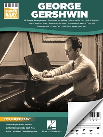 George Gershwin - Super Easy Songbook, George Gershwin - AVM - 9781540091925