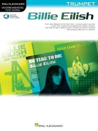 Billie Eilish Instrumental Play-Along Book/Online Audio for Trumpet: Trumpet Instrumental Play-Along Pack, EILISH,  Billie - Overig - 9781540092113