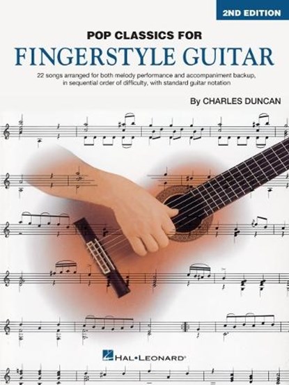 Pop Classics for Fingerstyle Guitar, DUNCAN,  Charles - Paperback - 9781540093639