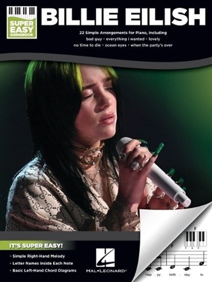 Billie Eilish - Super Easy Songbook, niet bekend - Paperback - 9781540094209