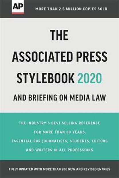 The Associated Press Stylebook, Associated Press - Paperback - 9781541647572