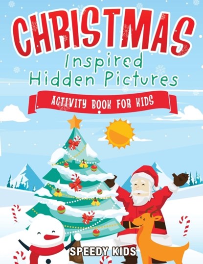 Christmas-Inspired Hidden Pictures Activity Book for Kids, Speedy Kids - Paperback - 9781541933804