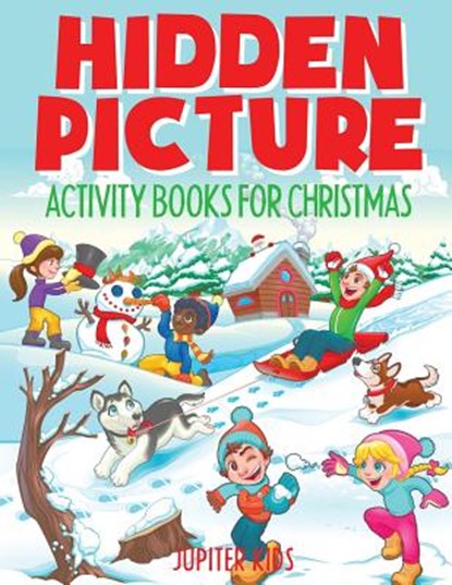 Hidden Picture Activity Books for Christmas, Jupiter Kids - Paperback - 9781541934054