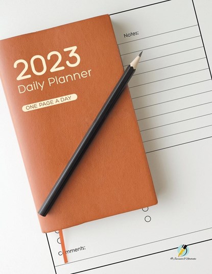 2023 Daily Planner, Journals and Notebooks - Paperback - 9781541966925