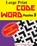 Large Print Code Word Puzzles 3, Rays Publishers - Paperback - 9781542684545