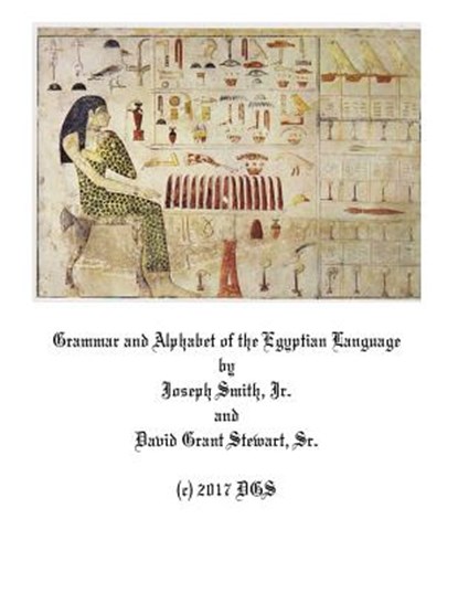Grammar and Alphabet of the Egyptian Language, David Grant Stewart Sr - Paperback - 9781543064766