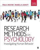 Research Methods in Psychology | Nestor, Paul G. ; Schutt, Russell K. | 