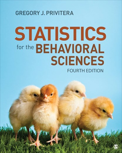 Statistics for the Behavioral Sciences, PRIVITERA,  Gregory J. - Paperback - 9781544362816