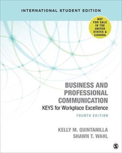 Business and Professional Communication - International Student Edition, Quintanilla Miller - Paperback - 9781544371771