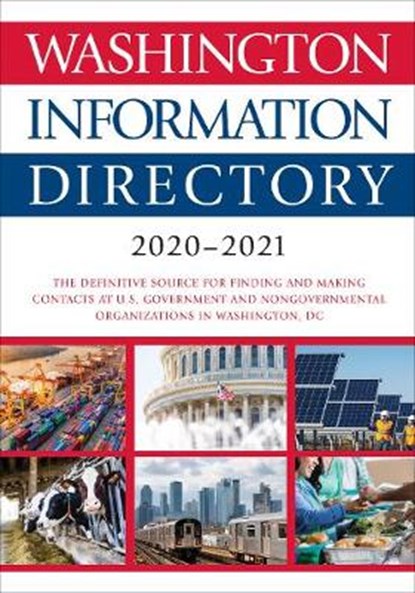 Washington Information Directory 2020-2021, CQ Press - Gebonden - 9781544384931