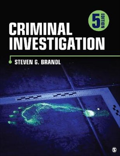 CRIMINAL INVESTIGATION 5/E, Steven G. Brandl - Paperback - 9781544395654