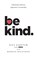 Be Kind, Gui Costin ; Morgan Holycross - Paperback - 9781544549651