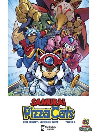 Samurai Pizza Cats Vol. 1, Fred Kennedy - Paperback - 9781545823859