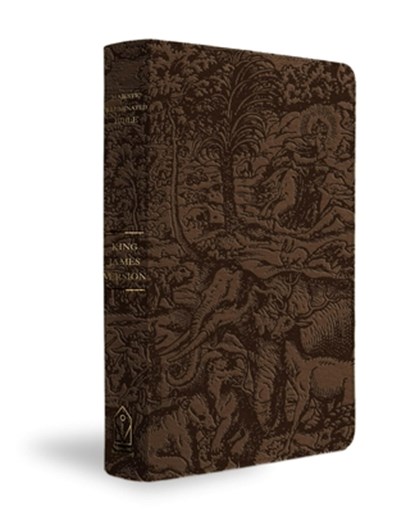KJV Majestic Illuminated Bible (Brown LeatherLuxe), FaithWords - Gebonden - 9781546009771