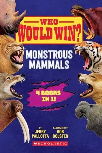 Who Would Win?: Monstrous Mammals, Jerry Pallotta - Gebonden - 9781546109938