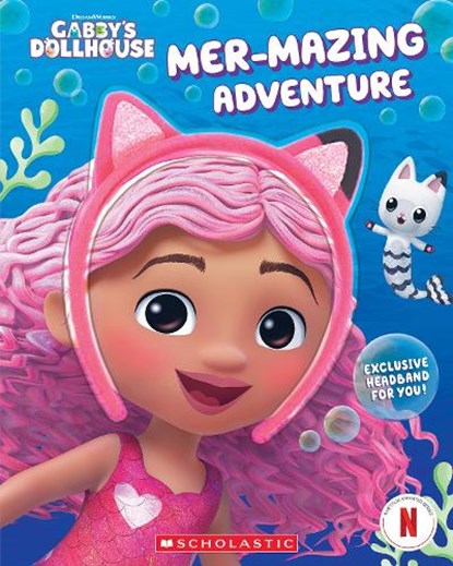 Mer-Mazing Adventure (Gabby's Dollhouse Headband Book #2), Gabrielle Reyes - Gebonden - 9781546133131