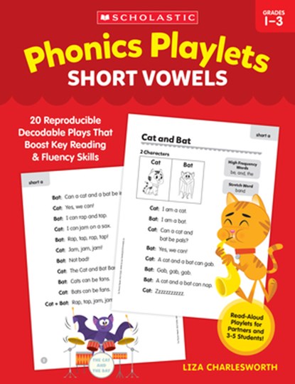 Phonics Playlets: Short Vowels, Liza Charlesworth - Paperback - 9781546155324