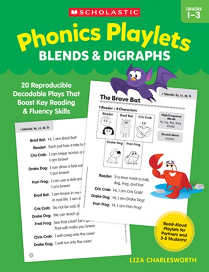 Phonics Playlets: Blends & Digraphs, Liza Charlesworth - Paperback - 9781546155348