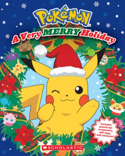 A Very Merry Holiday (Pokémon), Scholastic - Paperback - 9781546163633