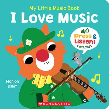 My Little Music Book: I Love Music, Marion Billet - Gebonden - 9781546171713