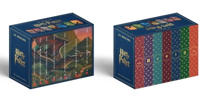 Harry Potter Paperback Box Set Books 1-7 (Deluxe Edition with Stenciled Edges), J. K. Rowling - Paperback - 9781546172888