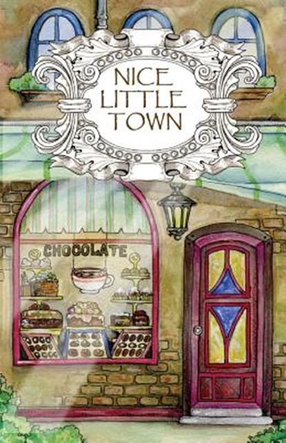 Adult Coloring Book: Nice Little Town, Tatiana Bogema (Stolova) - Paperback - 9781547271832