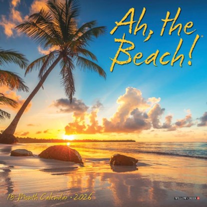 Ah the Beach! 2026 7 X 7 Mini Wall Calendar, Willow Creek Press - Gebonden - 9781549253416