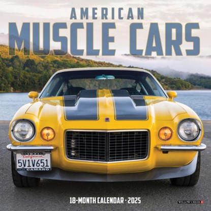 American Muscle Cars 2026 7 X 7 Mini Wall Calendar, Willow Creek Press - Paperback - 9781549253423