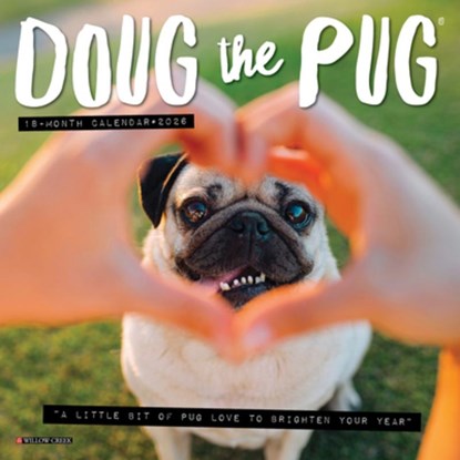 Doug the Pug 2026 7 X 7 Mini Wall Calendar, Leslie Mosier - Paperback - 9781549253560