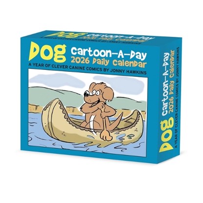 Dog Cartoon-A-Day by Jonny Hawkins 2026 Box Calendar, Jonny Hawkins - Paperback - 9781549254130