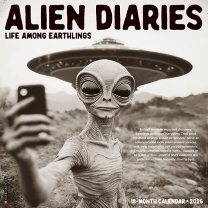 Alien Diaries 12 X 12 Wall Calendar, Willow Creek Press - Gebonden - 9781549255649