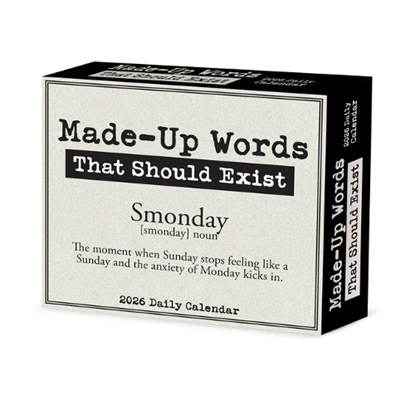 Made Up Words That Should Exist 2026 Box Calendar, Willow Creek Press - Paperback - 9781549257001