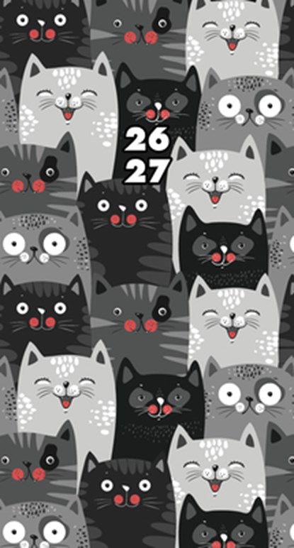 Purrfect 2-Year 2026-27 3.5 X 6.5 Monthly Pocket Planner, Willow Creek Press - Gebonden - 9781549257667