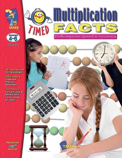 Timed Multiplication Drill Facts Grades 4-6, Ruth Solski - Paperback - 9781550358995