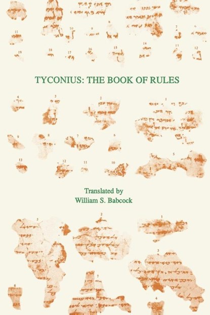 Tyconius, niet bekend - Paperback - 9781555403676