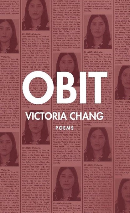 Obit, Victoria Chang - Paperback - 9781556595745