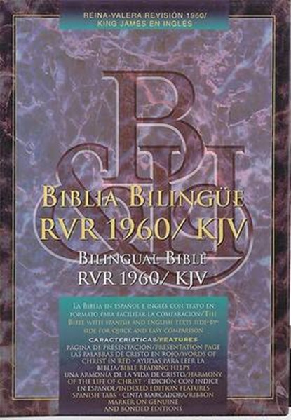 Biblia Bilingue-PR-RV 1960/KJV, niet bekend - Gebonden - 9781558190290