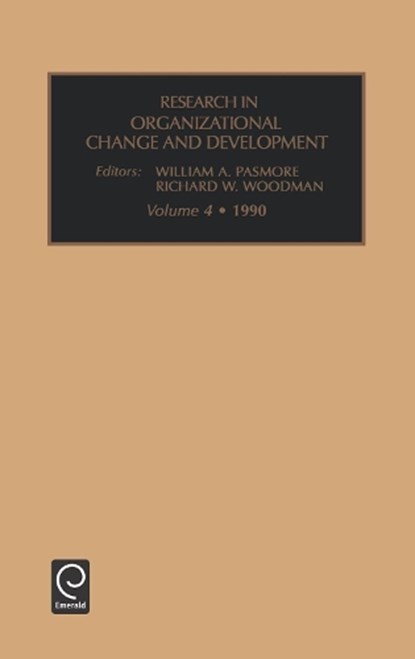 Research in Organizational Change and Development, Richard W. Woodman ; William A. Pasmore - Gebonden - 9781559380768